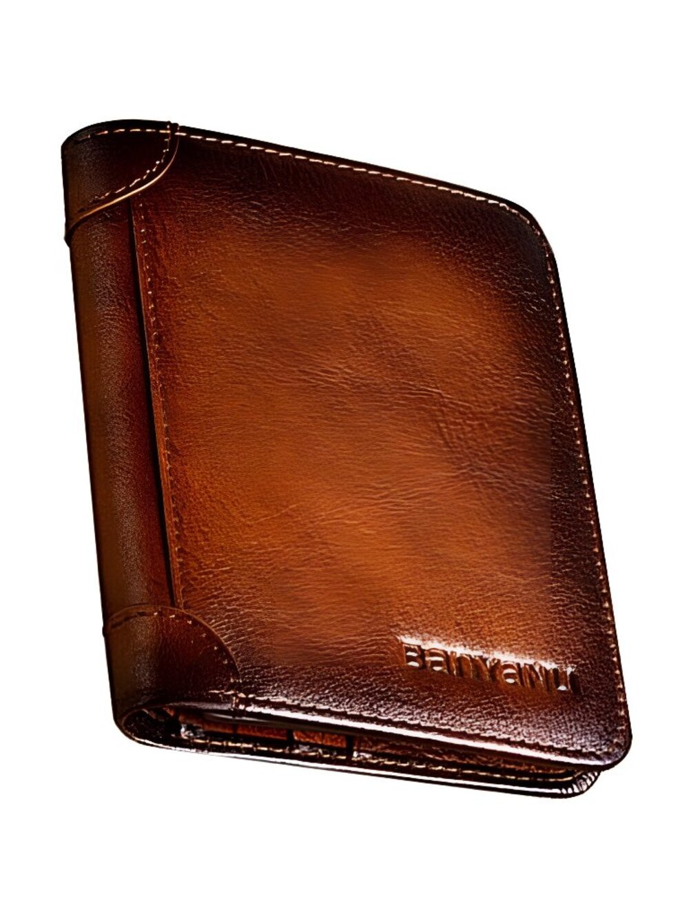 RFID Trifold Wallet for Men - Mens Genuine Leather Wallets